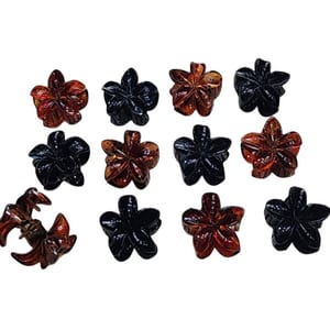 Broches Pelo Flor Surtidos