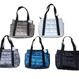 Cartera Inflada Puffer Surtida