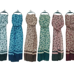 Chalinas Floreadas Colores Surtidos