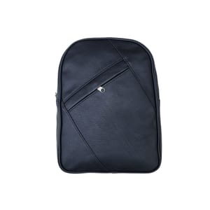 Mochila Eco Cuero Negra