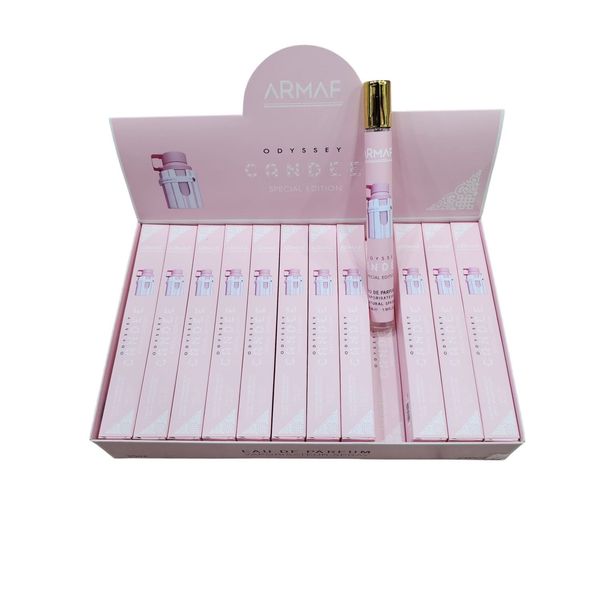 Exhibidor con perfumes de bolsillo Armaf Odyssey Candee de 35ml