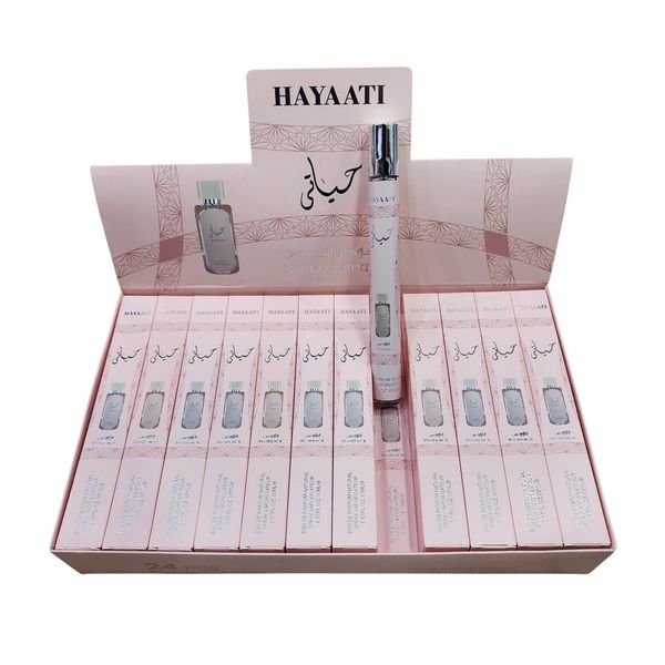 Exhibidor de perfume Hayaati Gold Elixir de 35 ml en frascos individuales