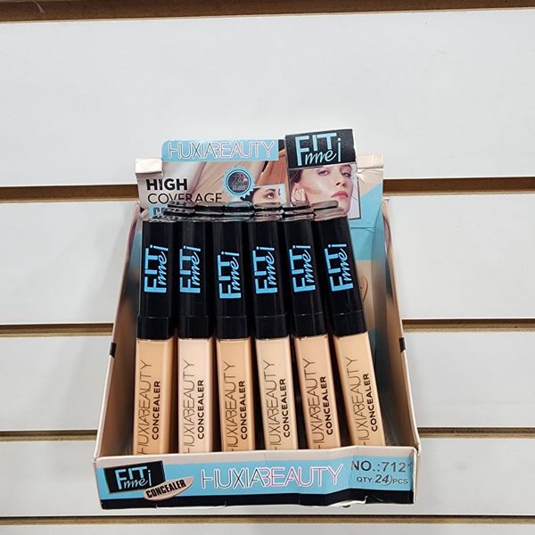 Caja exhibidora con correctores líquidos de maquillaje Huxia Beauty Fit Me