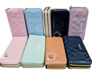 Billetera Matelassé Con doble Cierre