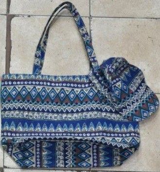 Bolso Playero con Gorra