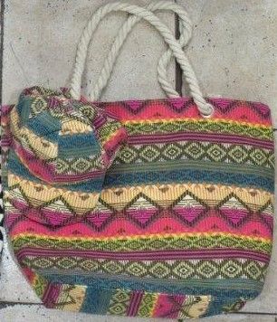 Bolso Playero con Gorra