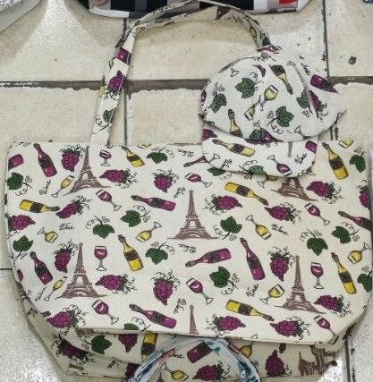 Bolso Playero con Gorro
