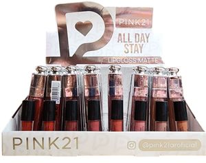 Brillo Labial Matte Pink21