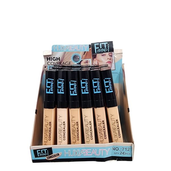 Caja exhibidora con correctores líquidos de maquillaje Huxia Beauty Fit Me