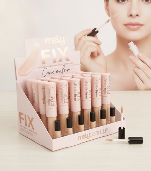 Exhibidor de exhibición de corrector líquido Mely Beauty FIX Concealer