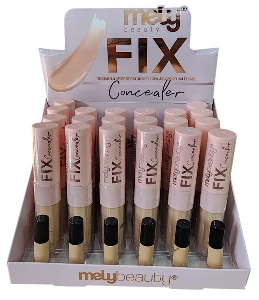 Exhibidor de exhibición de corrector líquido Mely Beauty FIX Concealer