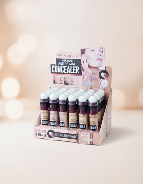 Caja exhibidora con 24 correctores líquidos Sparkling Girls Instant Age Rewind