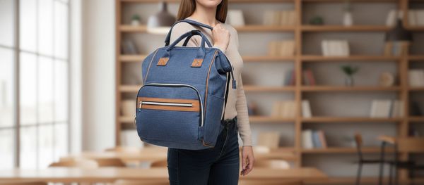 Mochilas urbanas en cuatro colores con detalles en tono suela