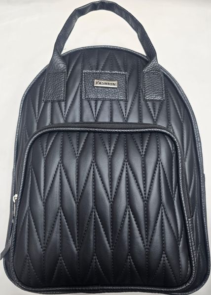 Mochila Matelassé Negra Fashion