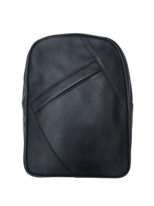 Mochila mediana Ecocuero Negra
