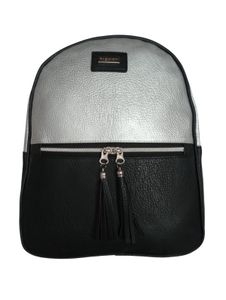 Mochila Urbana Combinada Plateada mc1
