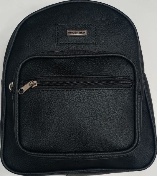 Mochila Urbana Ecocuero Negra mc1