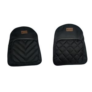 Mochila impermeable Matelassé Negra mc1