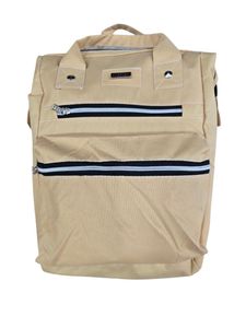 Mochila Urbana Textil Beige x2
