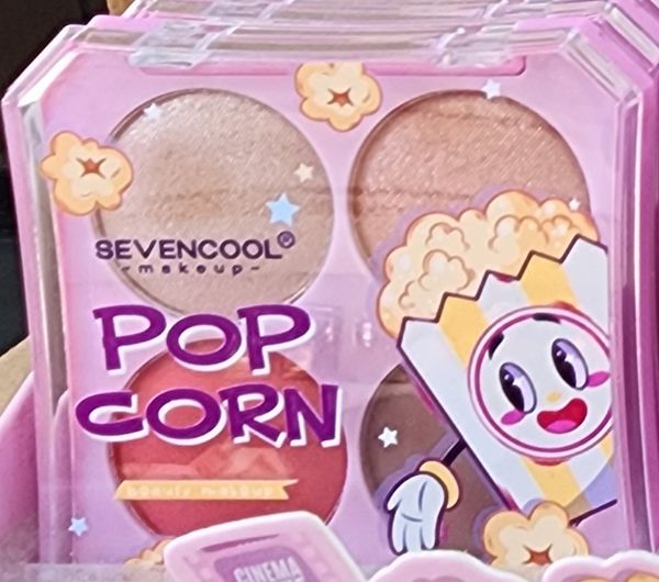 Paleta Maquillaje Sevencool Popcorn