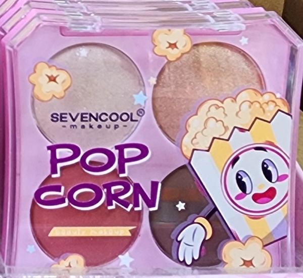 Paleta Maquillaje Sevencool Popcorn