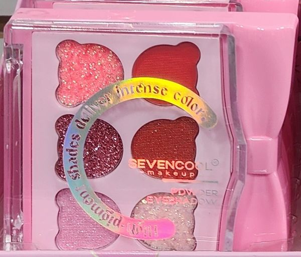 Paleta Sombras Sevencool Moño