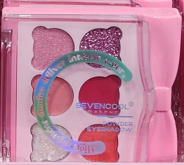 Paleta Sombras Sevencool Moño