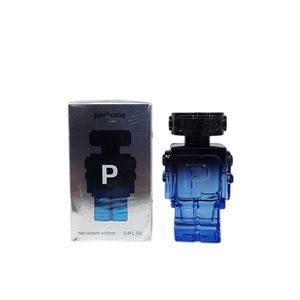 Perfume Diseño Robot Azul
