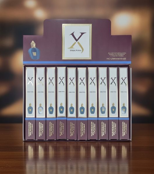 Caja exhibidora con perfumes Erba Pura Eau de Parfum de 35 ml