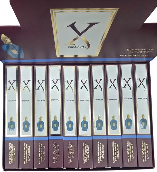 Caja exhibidora con perfumes Erba Pura Eau de Parfum de 35 ml