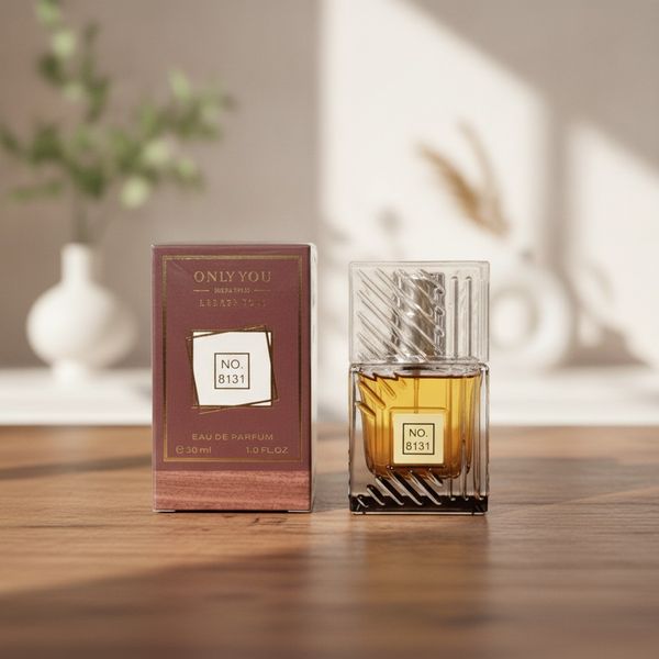 Perfume Eau de Parfum Only You Collection No. 8131 de 30 ml con frasco de vidrio y caja