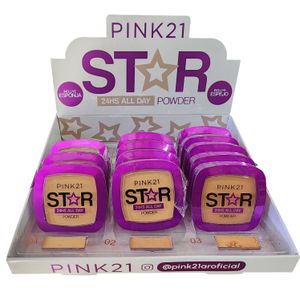 Polvo Compacto Pink 21 Star