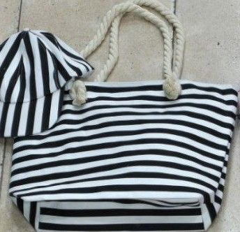 Set Bolso Playero Con Gorra