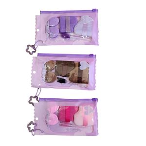 Set Borlas y Esponjas Maquillaje