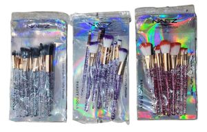 Set Brochas Maquillaje Glitter