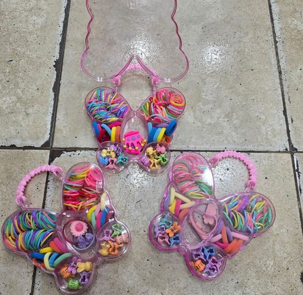 Valijita Accesorios Pelo Mariposa