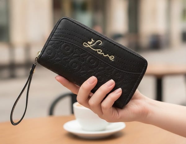 Billetera Con Cierre Love