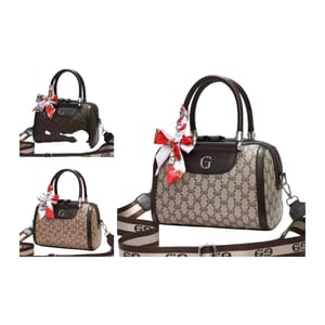 Cartera Baulito Estampada Monograma