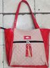 Rojo con beige