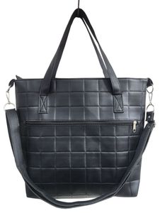 Cartera Matelassé Negra Tote