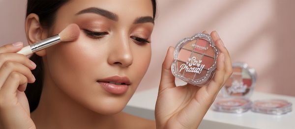 Exhibidor de 24 paletas de sombras para ojos Sevencool de 9 colores