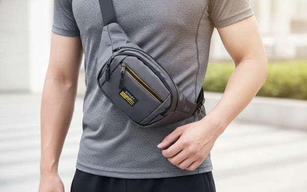 Pechera Deportiva Urbana Gris