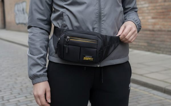 Pechera Deportiva Urbana Negra