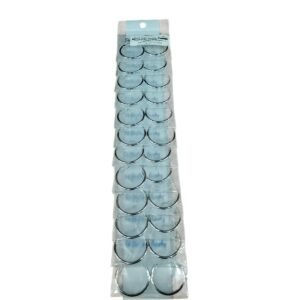 TIRA x1 Par Argollas Plateadas 2.5cm Mini Huggie