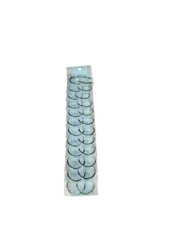 TIRA x1 Par Argollas Plateadas 3.5cm Medianas – Grueso Medio – Brillo Premium
