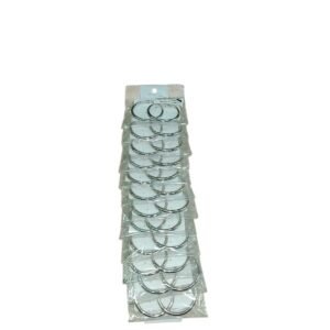 TIRA x1 Par Argollas Plateadas 4cm Gruesas Chunky – Tendencia TikTok 2026 – No Pesa