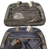 Bolso-de-Viaje-con-Bolsillo-Frontal-Colores-Surtidos-2-unidades-fondo-blanco.jpg Dos bolsos de viaje confeccionados en tela, uno negro con gris y otro azul marino con gris.