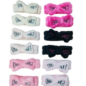 Vinchas Plush Moño OMG
